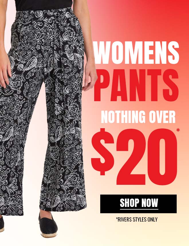 Rivers Women's Pants From $11