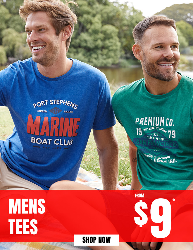 Rivers Men's Tees From $9*